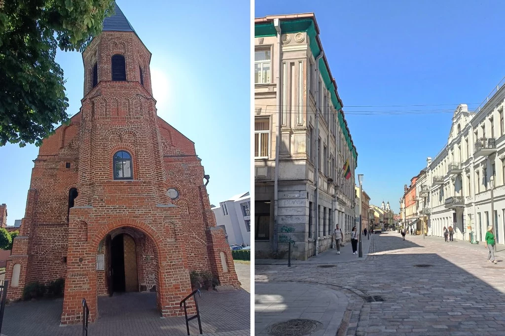 Najstarsza w mieście ulica Vilniaus doprowadzi nas do kościoła św. Gertrudy