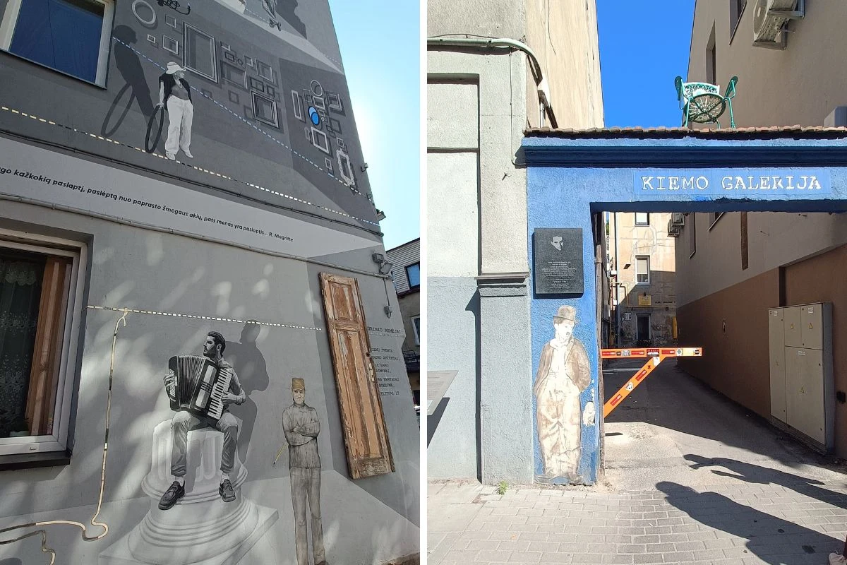 Kowno słynie ze street artu Kowno słynie ze street artu