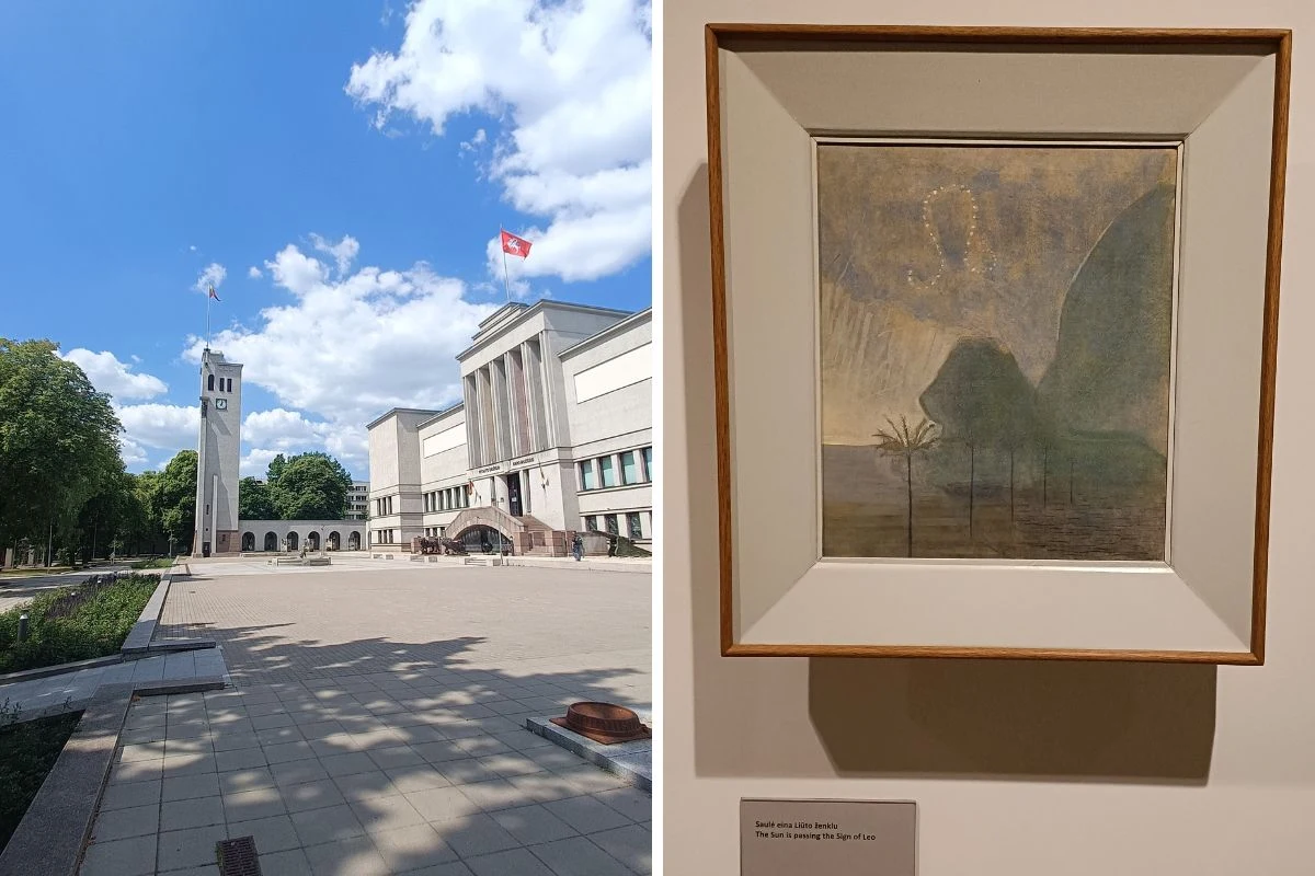 W kowieńskim oddziale Muzeum Narodowego natrafimy na część poświęconą Mikołajowi Konstantemu Czurlanisowi W kowieńskim oddziale Muzeum Narodowego natrafimy na część poświęconą Mikołajowi Konstantemu Czurlanisowi