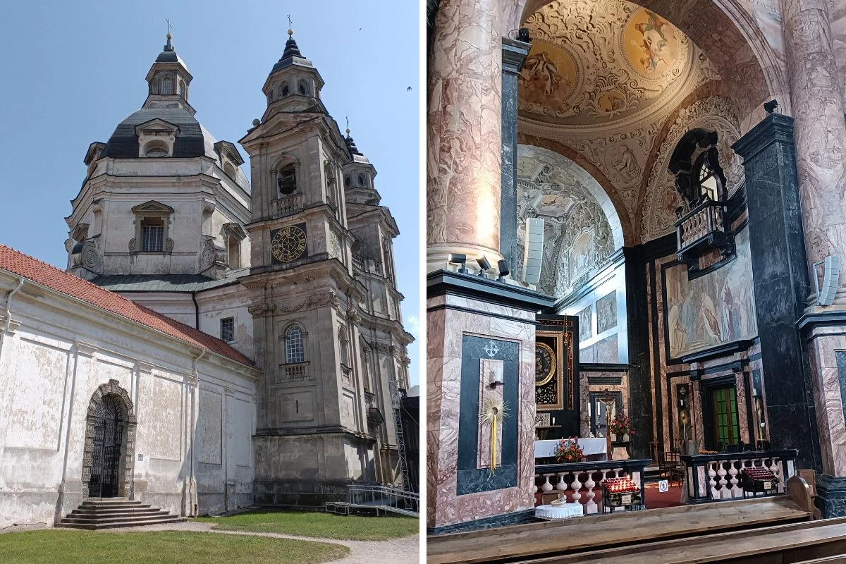 Klasztoru w Pożajściu to największy zespół klasztorny na Litwie Klasztoru w Pożajściu to największy zespół klasztorny na Litwie