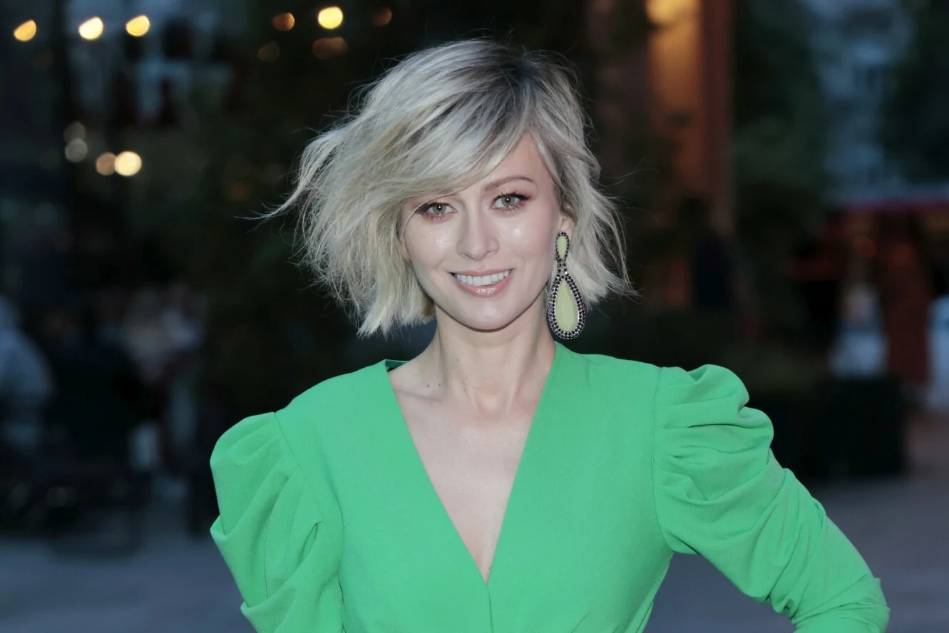 Katarzyna Zdanowicz zadała szyku, wybierając zieloną kreację Katarzyna Zdanowicz zadała szyku, wybierając zieloną kreację