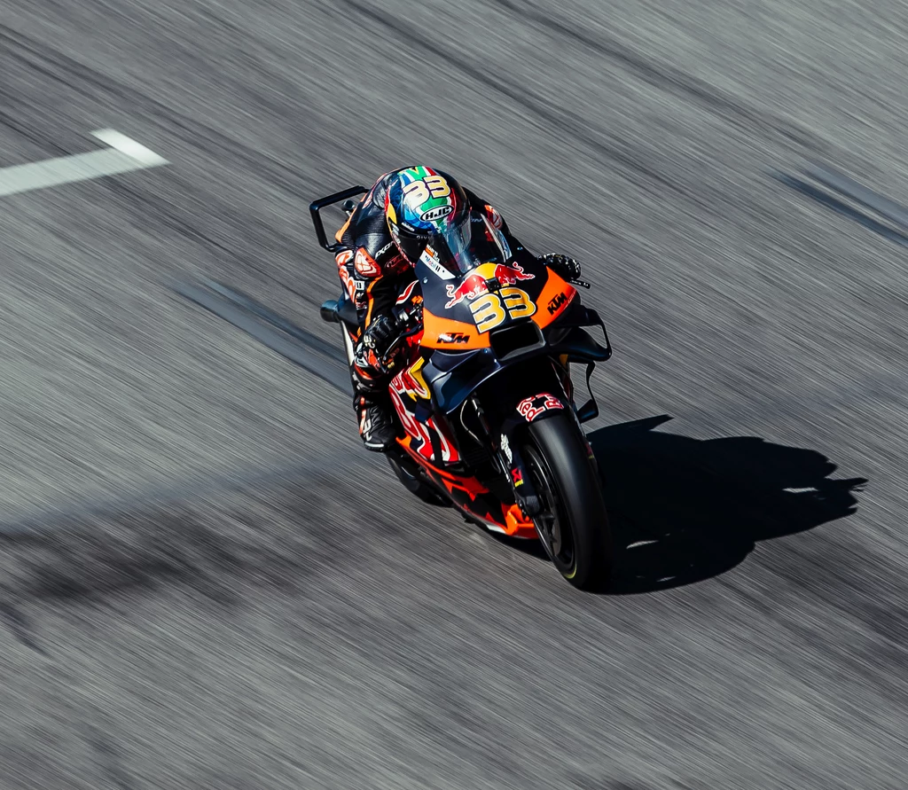 Brad Binder pobił rekord prędkości w MotoGP - 366,1 km/h / fot. KTM Pro Images