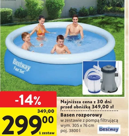Basen ogrodowy Bestway