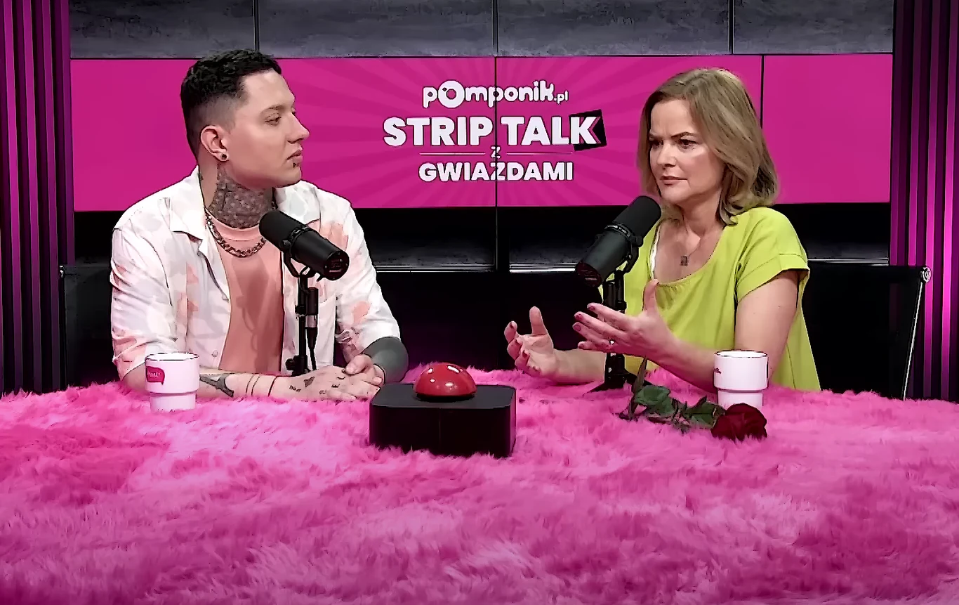 Monika Richardson w rozmowie z Damianem Glinką Monika Richardson w rozmowie z Damianem Glinką