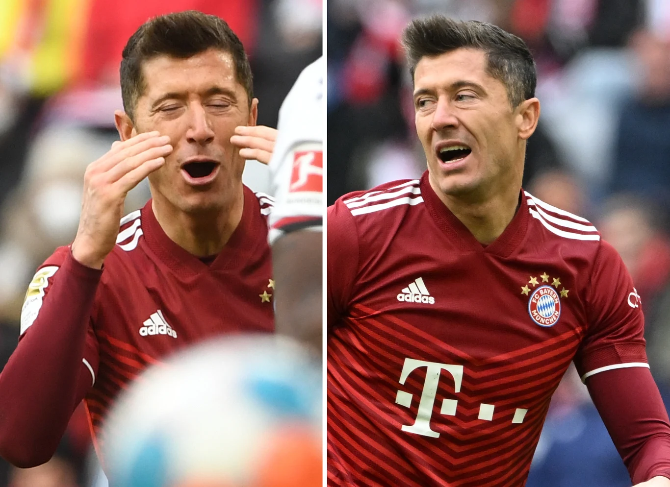 Robert Lewandowski jako piłkarz Bayernu Monachium