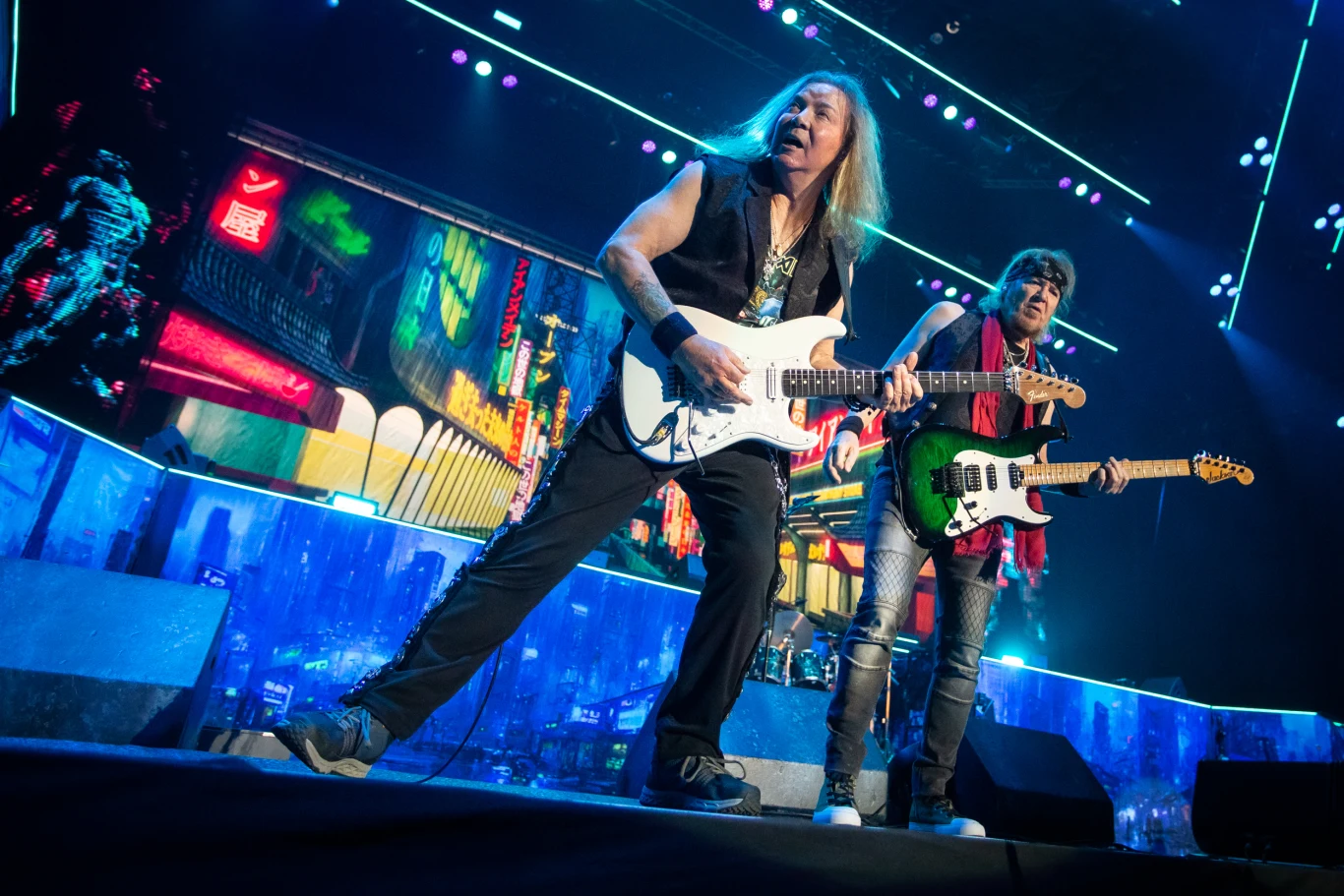 Dave Murray i Adrian Smith (Iron Maiden)