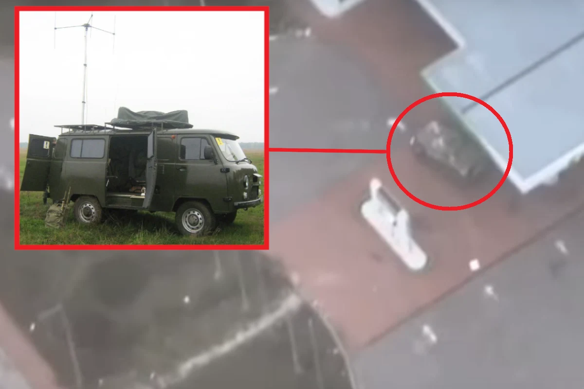 Ukraińcy po raz pierwszy zniszczyli cenną broń walki elektronicznej. Mimo że wygląda niepozornie, skrywa wielką moc Ukraińcy po raz pierwszy zniszczyli cenną broń walki elektronicznej. Mimo że wygląda niepozornie, skrywa wielką moc