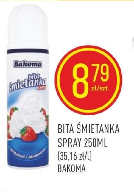 Bita śmietana Bakoma