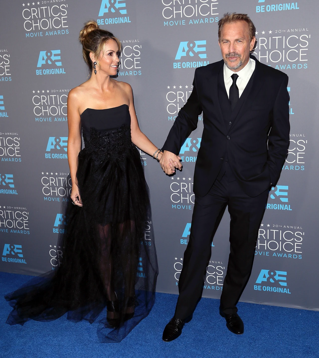 Kevin Costner i Christine Baumgartner