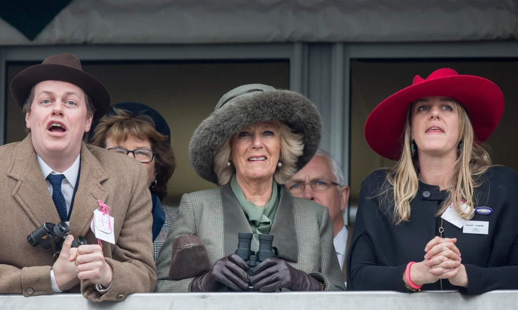 Camilla Parker Bowles z dziećmi Camilla Parker Bowles z dziećmi