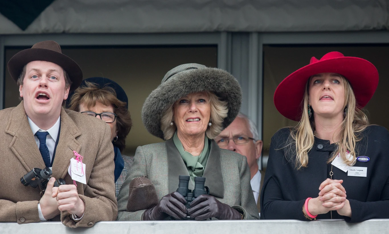 Camilla Parker Bowles z dziećmi Camilla Parker Bowles z dziećmi