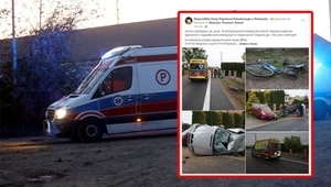 Tragiczne potrącenie rowerzysty. Kierowca BMW uciekał przed policją