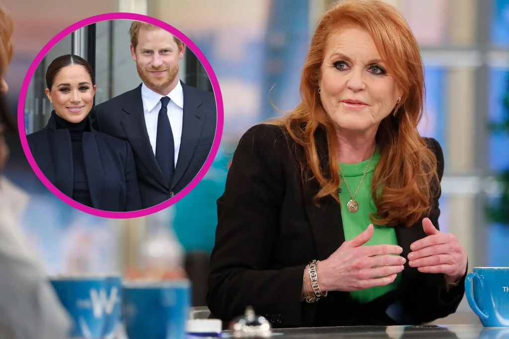 Sarah Ferguson wsparła Harry'ego i Meghan