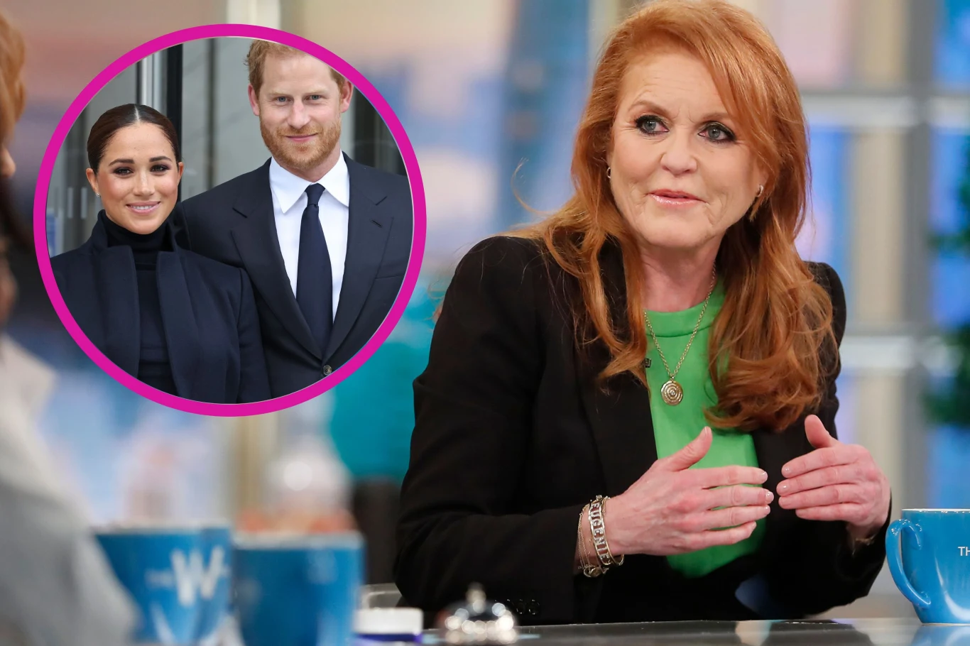 Sarah Ferguson wsparła Harry'ego i Meghan Sarah Ferguson wsparła Harry'ego i Meghan