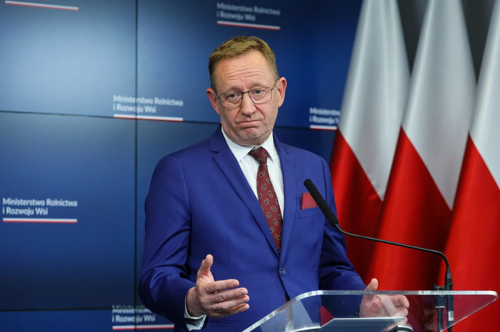 Minister rolnictwa Robert Telus
