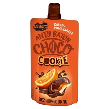 Łowicz Anty Baton Choco Cookie Mus kakao + pomarańcza 100 g - 0