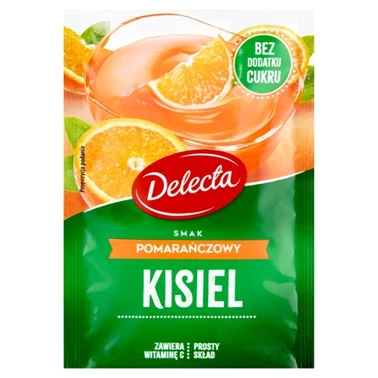 Delecta Kisiel smak pomarańczowy 38 g - 1