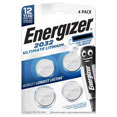 Energizer CR2032 3 V Baterie litowe 4 sztuki - 0