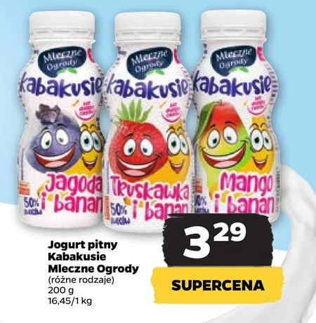 Jogurt pitny Mleczne ogrody