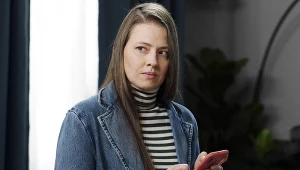 Niedzielska (Marta Juras) postanowi... wyruszyć na polowanie