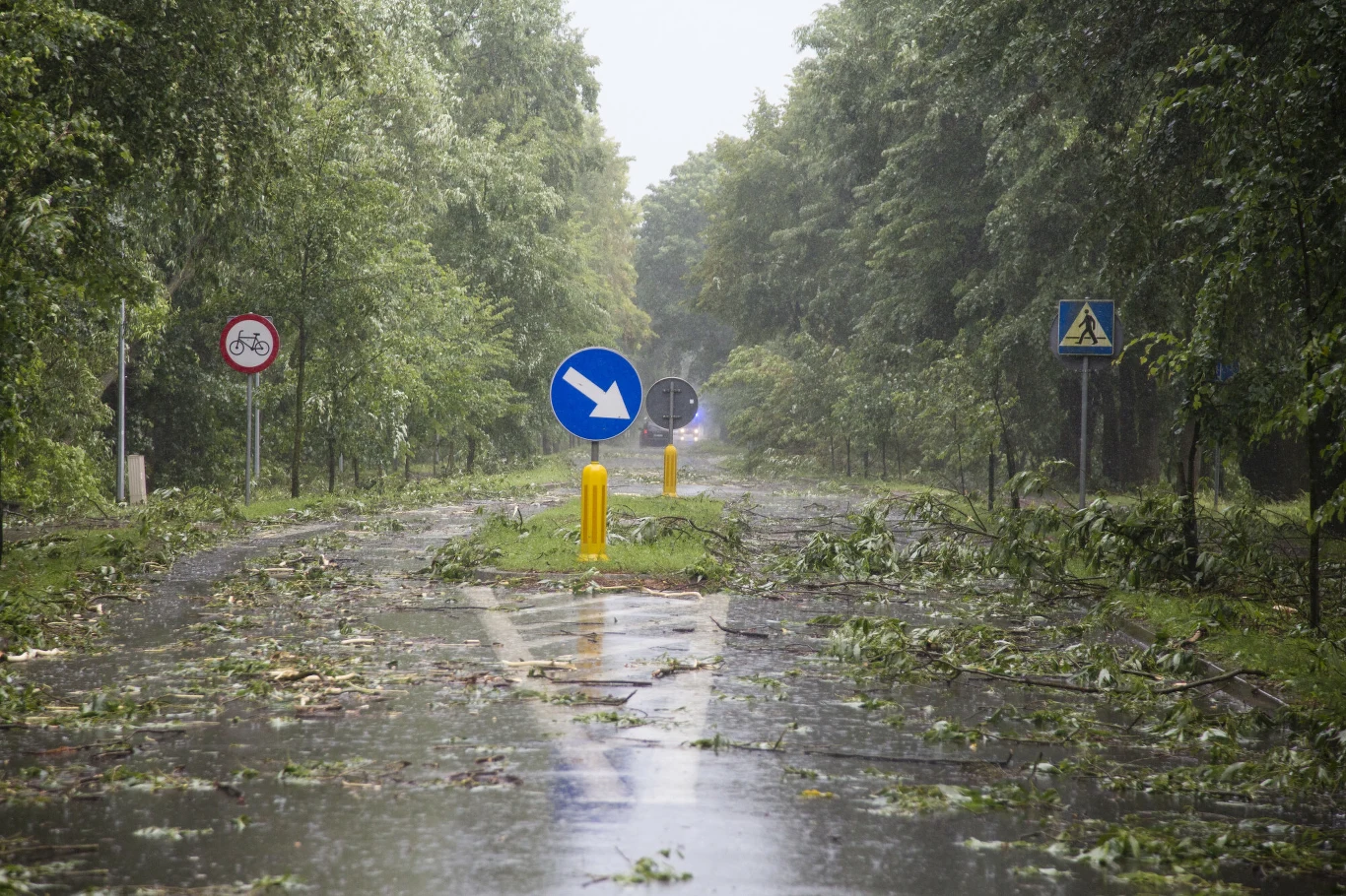 Skutki przejścia burzy. Co zrobić, gdy burza złapie nas w trasie? Skutki przejścia burzy. Co zrobić, gdy burza złapie nas w trasie?