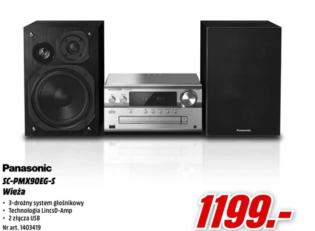 Wieża audio Panasonic