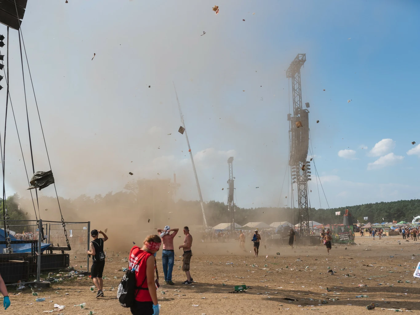 Trąba powietrzna w Kostrzynie nad Odrą, 2018 rok