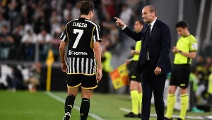 Juventus Turyn podczas meczu z AC Milan