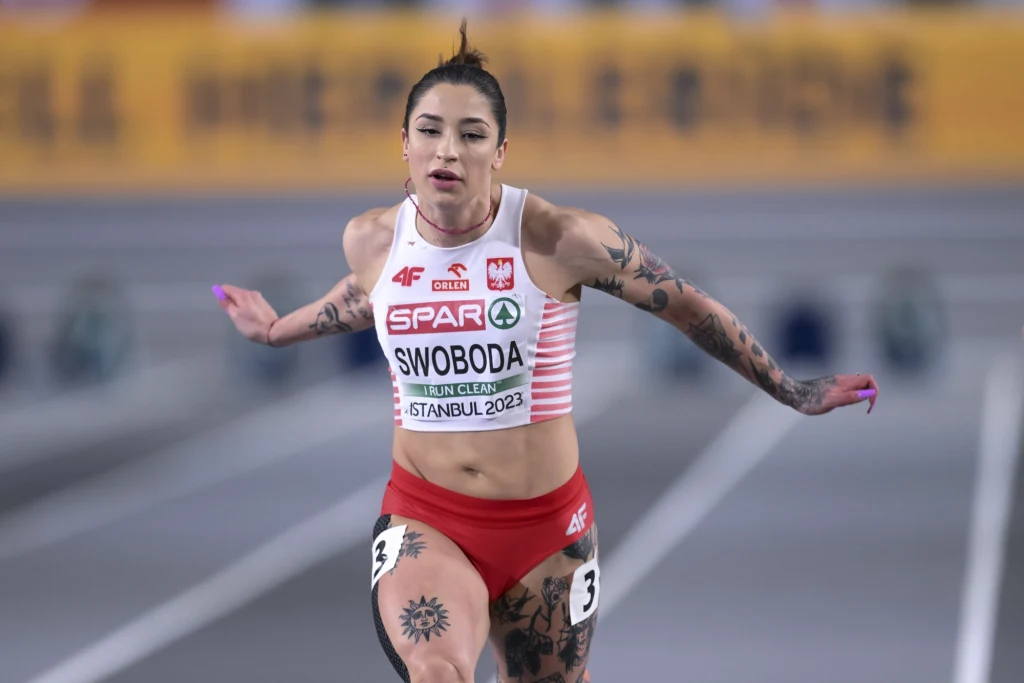 Ewa Swoboda na bieżni w Stambule Ewa Swoboda na bieżni w Stambule