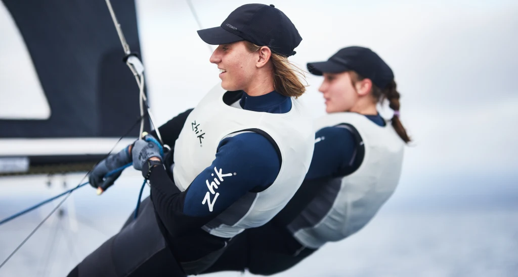 Sandra Jankowiak (na pierwszym planie) po raz trzeci próbuje sił w żeglarstwie, choć wcześniej z powodzeniem rywalizowała w trójskoku. Z Aleksandrą Melzacką chce wywalczyć olimpijski krążek Sandra Jankowiak (na pierwszym planie) po raz trzeci próbuje sił w żeglarstwie, choć wcześniej z powodzeniem rywalizowała w trójskoku. Z Aleksandrą Melzacką chce wywalczyć olimpijski krążek