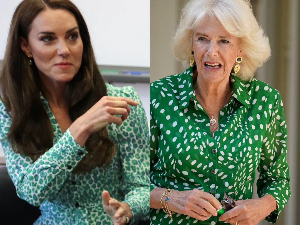 Księżna Kate i królowa Camilla oddają hołd. Kolor sukienek wiele znaczy