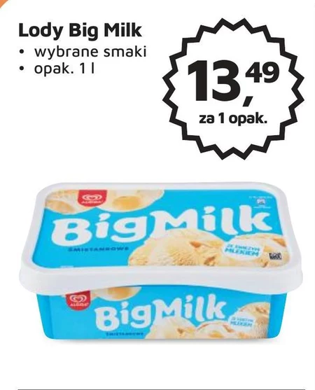 Lody Big Milk