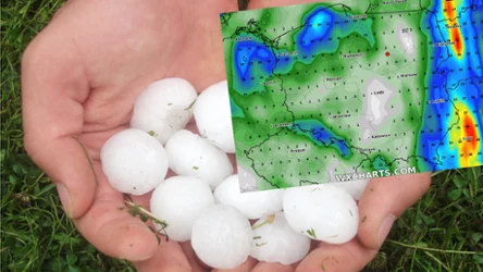 IMGW przedstawił prognozę pogody na weekend. Możliwe będą deszcze i burze z gradem