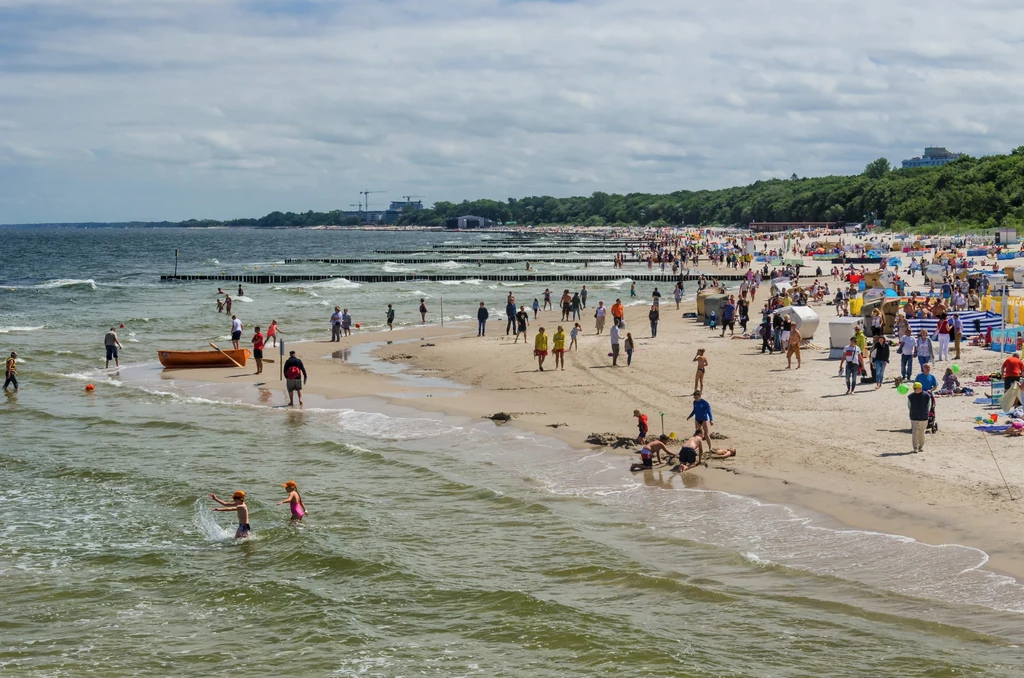 Gdzie nad Bałtykiem jest najcieplejsza woda?