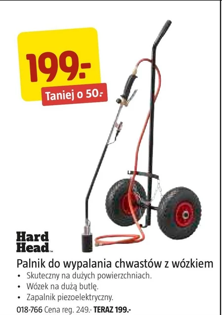 Palnik do chwastów Hard Head