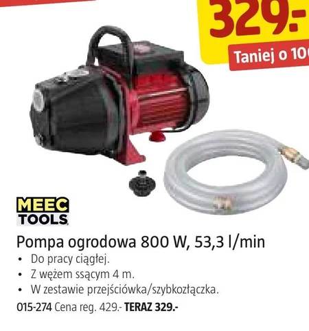 Pompa ogrodowa Meec Tools