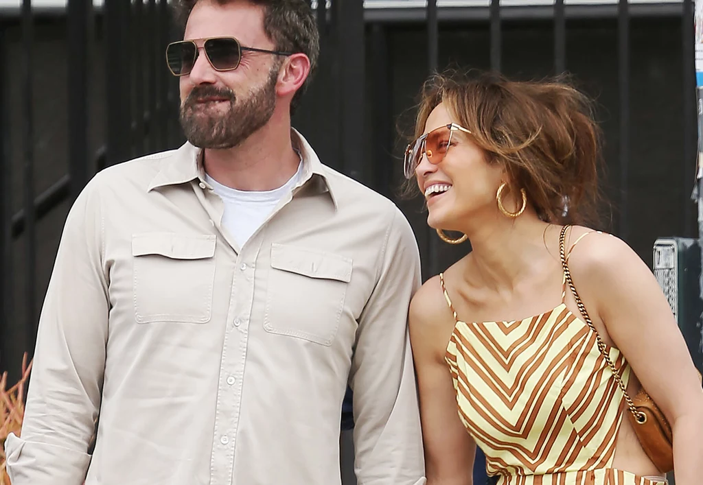 Jennifer Lopez z mężem Benem Affleckiem