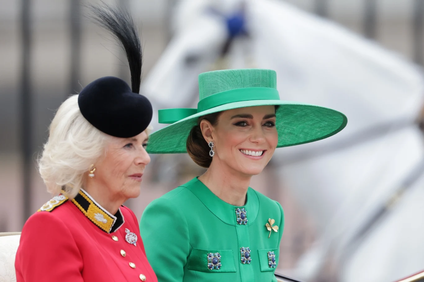 Królowa Camilla i księżna Kate Królowa Camilla i księżna Kate