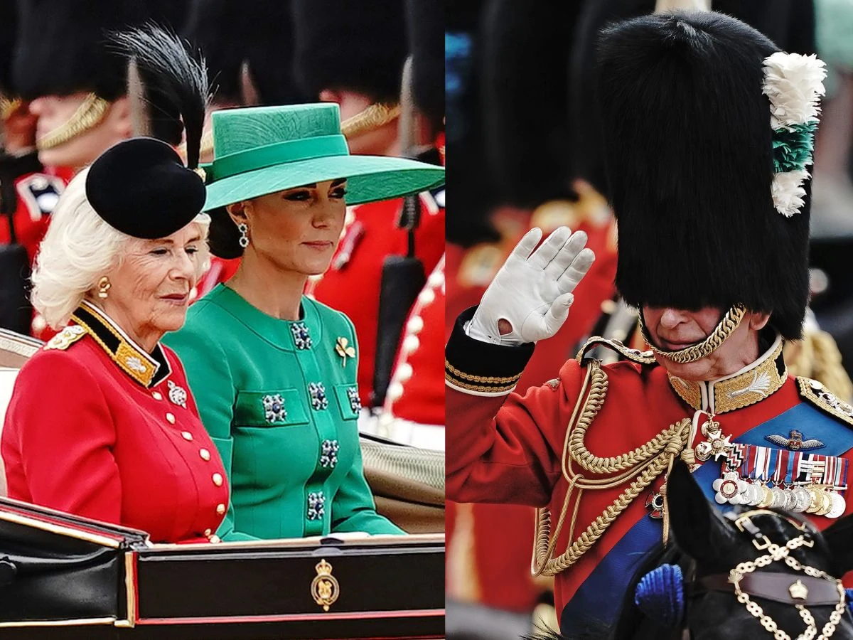 Zaskakujace stylizacje podczas Trooping the Colour Zaskakujace stylizacje podczas Trooping the Colour