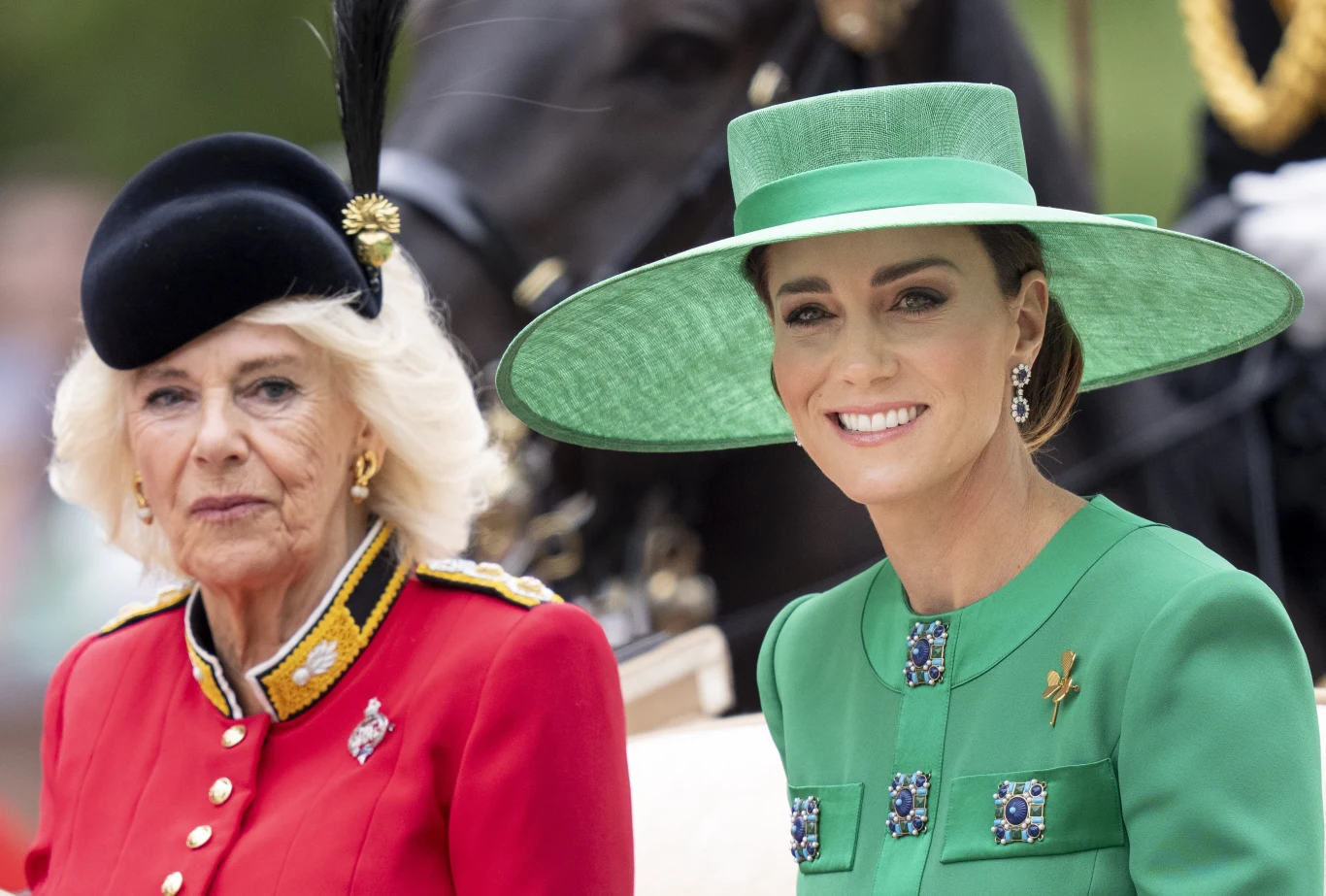 Królowa Camilla i księżna Kate Królowa Camilla i księżna Kate