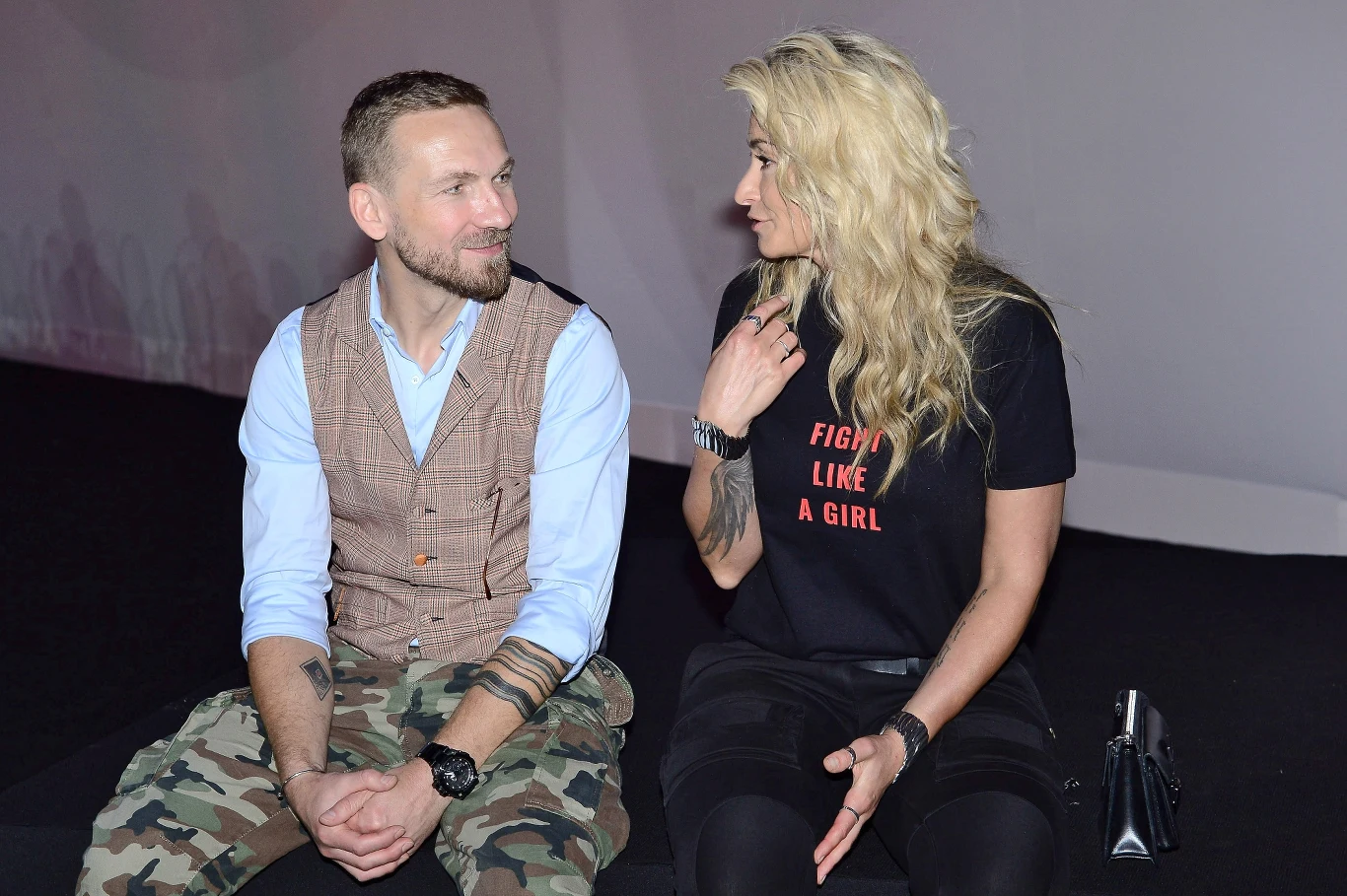 Przemysław Kossakowski, Martyna Wojciechowska Przemysław Kossakowski, Martyna Wojciechowska