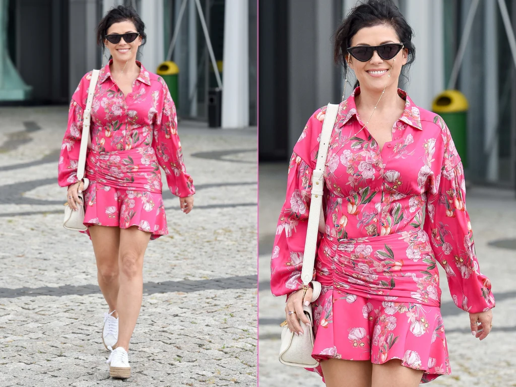 Katarzyna Cichopek wychodzi z TVP. Wygląda jak chinka czikulinka? Katarzyna Cichopek wychodzi z TVP. Wygląda jak chinka czikulinka?