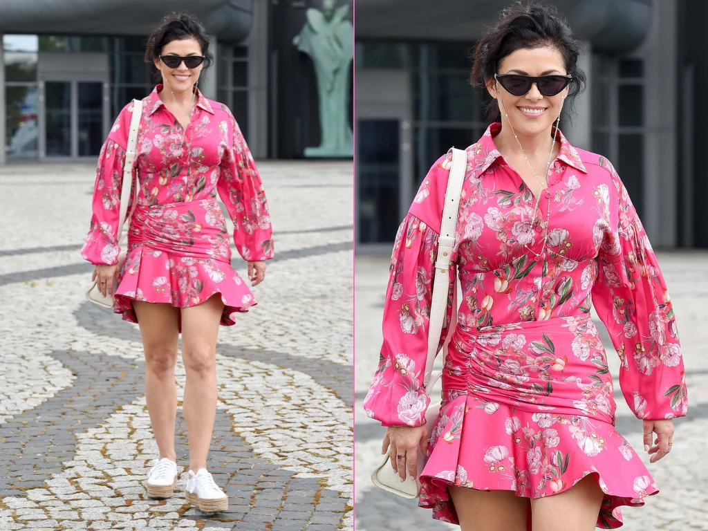 Katarzyna Cichopek wychodzi z TVP. Wygląda jak chinka czikulinka? Katarzyna Cichopek wychodzi z TVP. Wygląda jak chinka czikulinka?