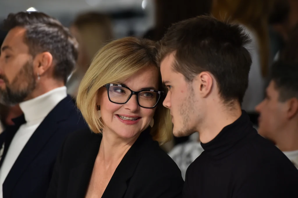 Monika Rchardson z synem Monika Rchardson z synem