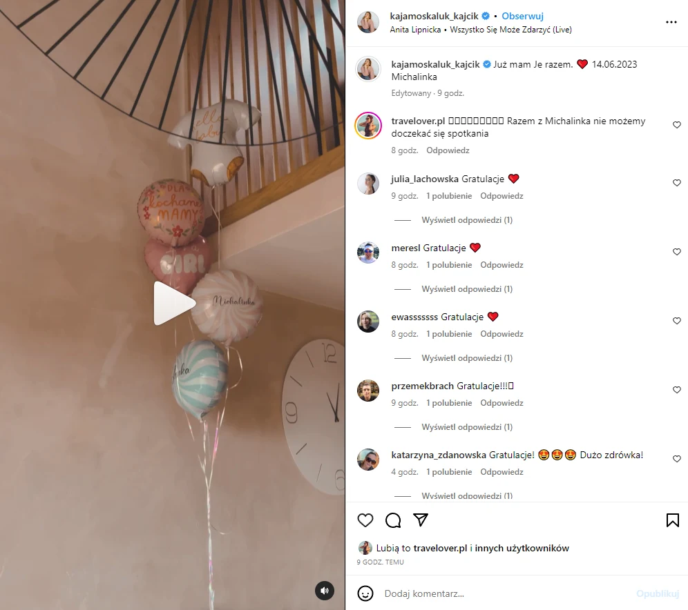 Kaja Moskaluk szczęśliwie urodziła. Do gwiazdy TVP spływają gratulacje Kaja Moskaluk szczęśliwie urodziła. Do gwiazdy TVP spływają gratulacje