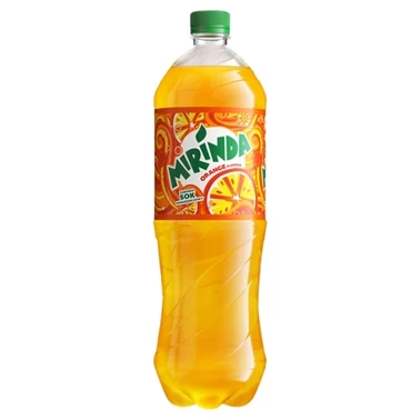 Mirinda Napój gazowany o smaku pomarańczowym 1,5 l - 6