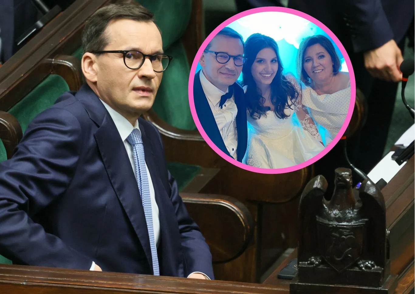 Mateusz Morawiecki, Iwona Morawiecka, Aleksandra Morawiecka Mateusz Morawiecki, Iwona Morawiecka, Aleksandra Morawiecka