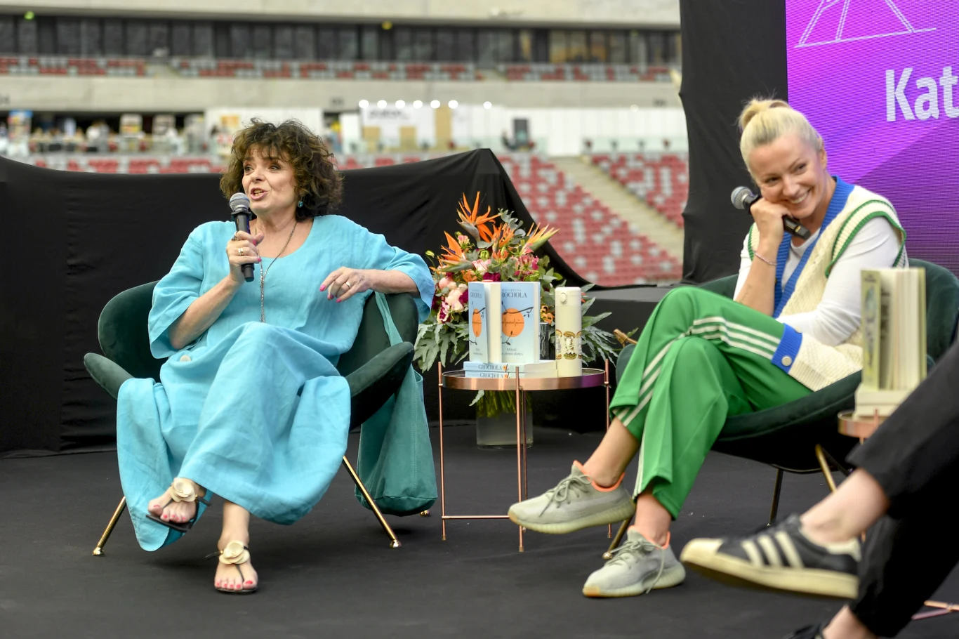 Dorota Szelągowska i Katarzyna Grochola Dorota Szelągowska i Katarzyna Grochola