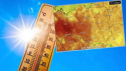 W poniedziałek będą upały, ale pojawią się także burze z gradem