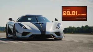 Koenigsegg ustanowił kolejny rekord Fot. Koenigsegg @YouTube